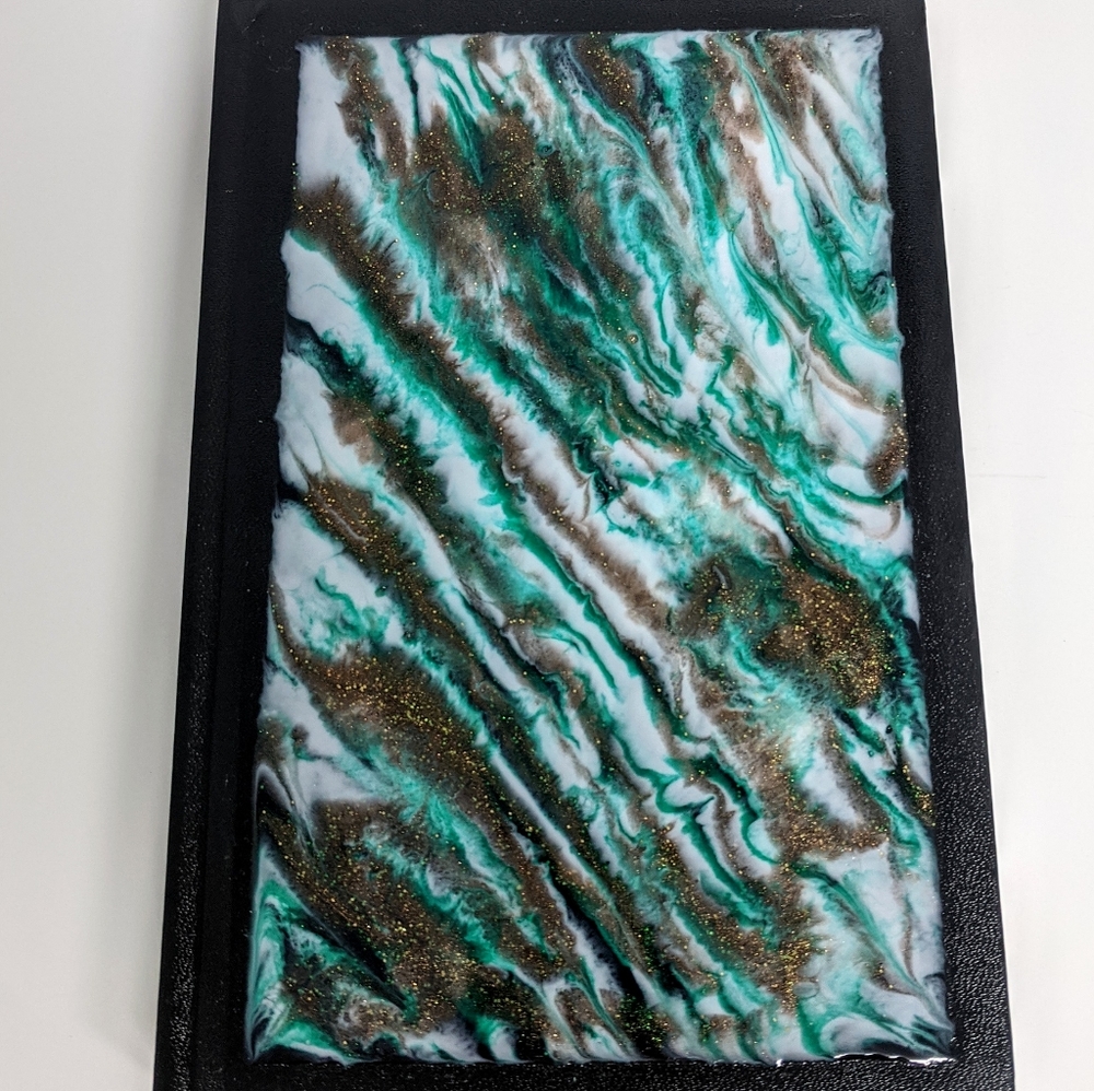 New notebook sketchbook with custom marble design